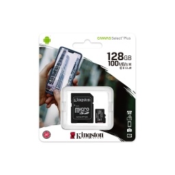 MEMORIA MICRO SD 128GB KINGSTON CLASE 10 CANVAS