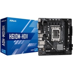 MOTHERBOARD ASROCK H610M-HDV S1700