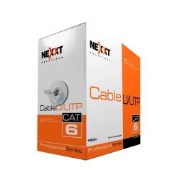 BOBINA NEXXT CAT. 6 AZUL 305MTS