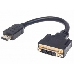 CABLE HDMI A DVI-D 24+1  20CMT MANHATTAN