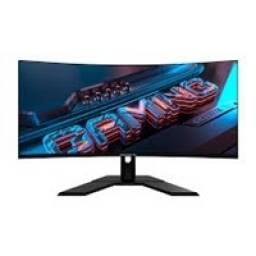 Gigabyte - LED-backlit LCD monitor - Curved Screen - 34" - 3440 x 1440 - VA - DisplayPort / HDMI - Black - GS34WQC US1