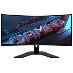 Gigabyte - LED-backlit LCD monitor - Curved Screen - 34" - 3440 x 1440 - VA - DisplayPort / HDMI - Black