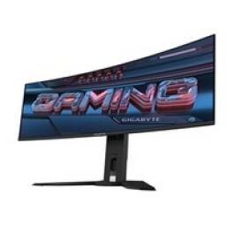 Gigabyte - OLED monitor - Curved Screen - 34" - 3440 x 1440 - IPS - HDMI / DisplayPort / USB / USB-C - Black