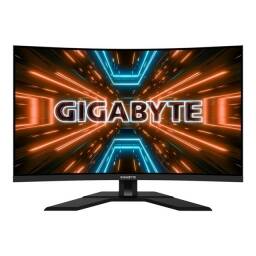 Gigabyte M32QC - Monitor LED - gaming - curvado - 31.5" - 2560 x 1440 QHD @ 165 Hz - VA - 350 cd/m - 3000:1 - DisplayHD