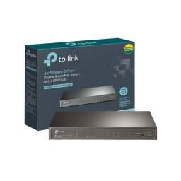 Switch TP-LINK T1500G-10PS (TL-SG2210P) | 8 Puertos Gigabit PoE af, 2 SFP