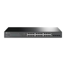 Switch TP-LINK TL-SG2428P | 24 Puertos Gigabit POE+ ataf, 4 SFP