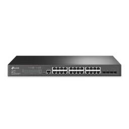 Switch TP-LINK TL-SG3428 | 24 Puertos Gigabit, 4 SFP Gigabit, 2 Puertos Consola (micro-USB y RJ45)